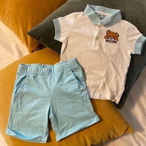 Moschino toddler summer set